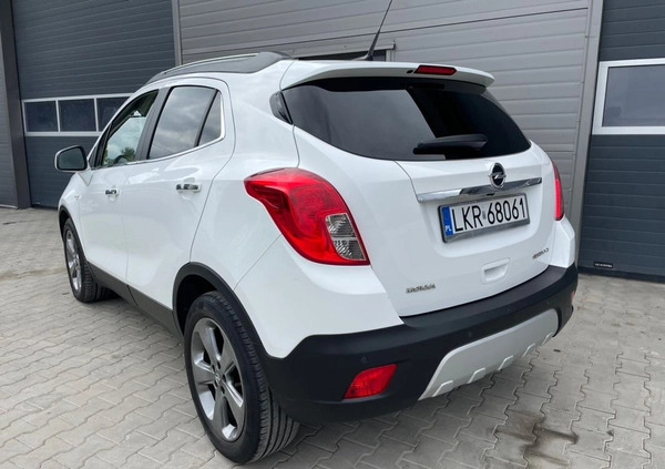 Opel Mokka cena 48900 przebieg: 136000, rok produkcji 2013 z Kolno małe 562